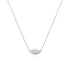 Silver Pave Sparkle Necklace